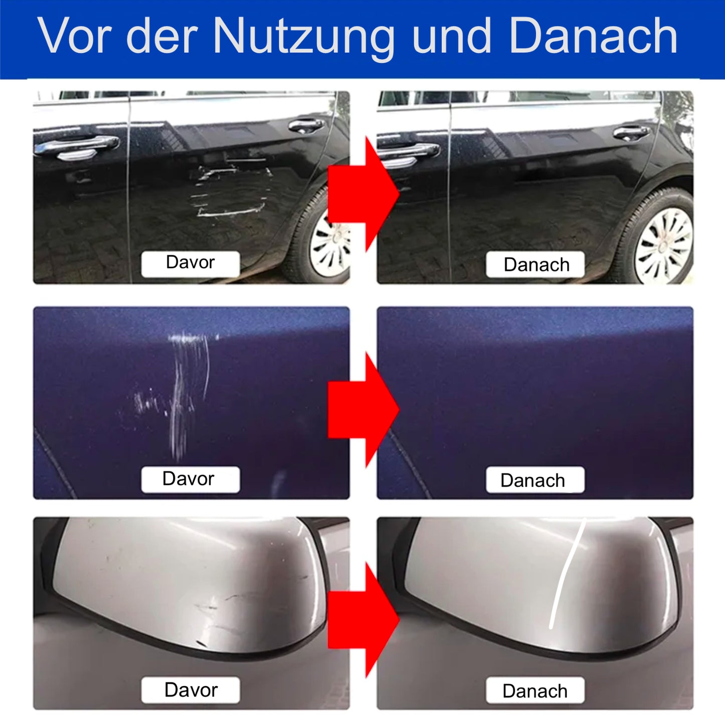 ClearFinish Pro: Ultimativer Auto-Kratzer-Entferner für makellosen Glanz